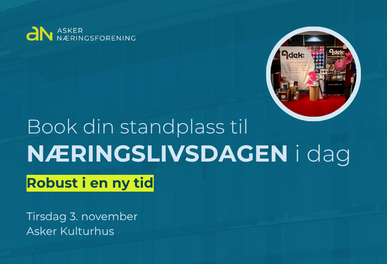 Næringslivsdagen 2026 | Booking STANDPLASS